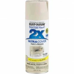 Deals 🎁 Rust-Oleum Painter's Touch 2X Ultra Cover 12 Oz. Gloss Paint + Primer Spray Paint, Almond 🌟 -Rust-Oleum Shop ItemImage 779358 q5x2fm b32qxk g6wvy7