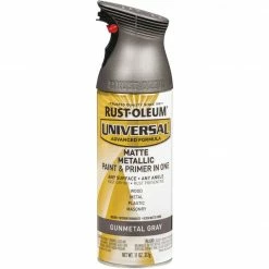 Flash Sale π Rust-Oleum Universal 11 Oz. Matte Metallic Gunmetal Gray Spray Paint π₯