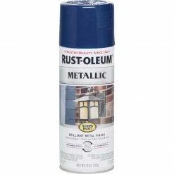 Best deal 😉 Rust-Oleum Stops Rust 11 Oz. Metallic Satin Spray Paint, Cobalt Blue 💯