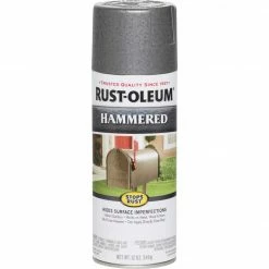 Wholesale 😉 Rust-Oleum Gray Metallic 12 Oz. 🔨 Hammered Finish Spray Paint ⭐