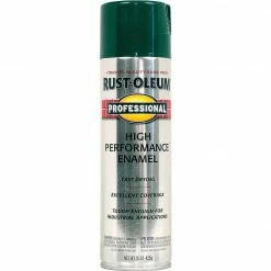 Top 10 ⭐ Rust-Oleum Professional 15 Oz. Gloss Industrial Enamel Spray Paint, Safety Green 💯