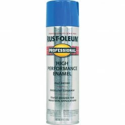 Best Pirce 😉 Rust-Oleum Professional 15 Oz. Gloss Industrial Enamel Spray Paint, Safety Blue 💯
