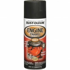 Best reviews of 💯 Rust-Oleum Stops Rust 12 Oz. Flat Black Engine Enamel Spray Paint 👍