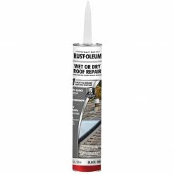 Brand new 🌟 Rust-Oleum 10.1 Oz. Black Wet Or Dry Roof Repair 😉