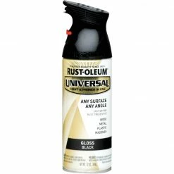 Coupon ✨ Rust-Oleum Universal 12 Oz. Gloss Black Paint ⌛