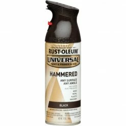 Coupon 🌟 Rust-Oleum Universal 12 Oz. 🔨 Hammered Black Paint ⌛