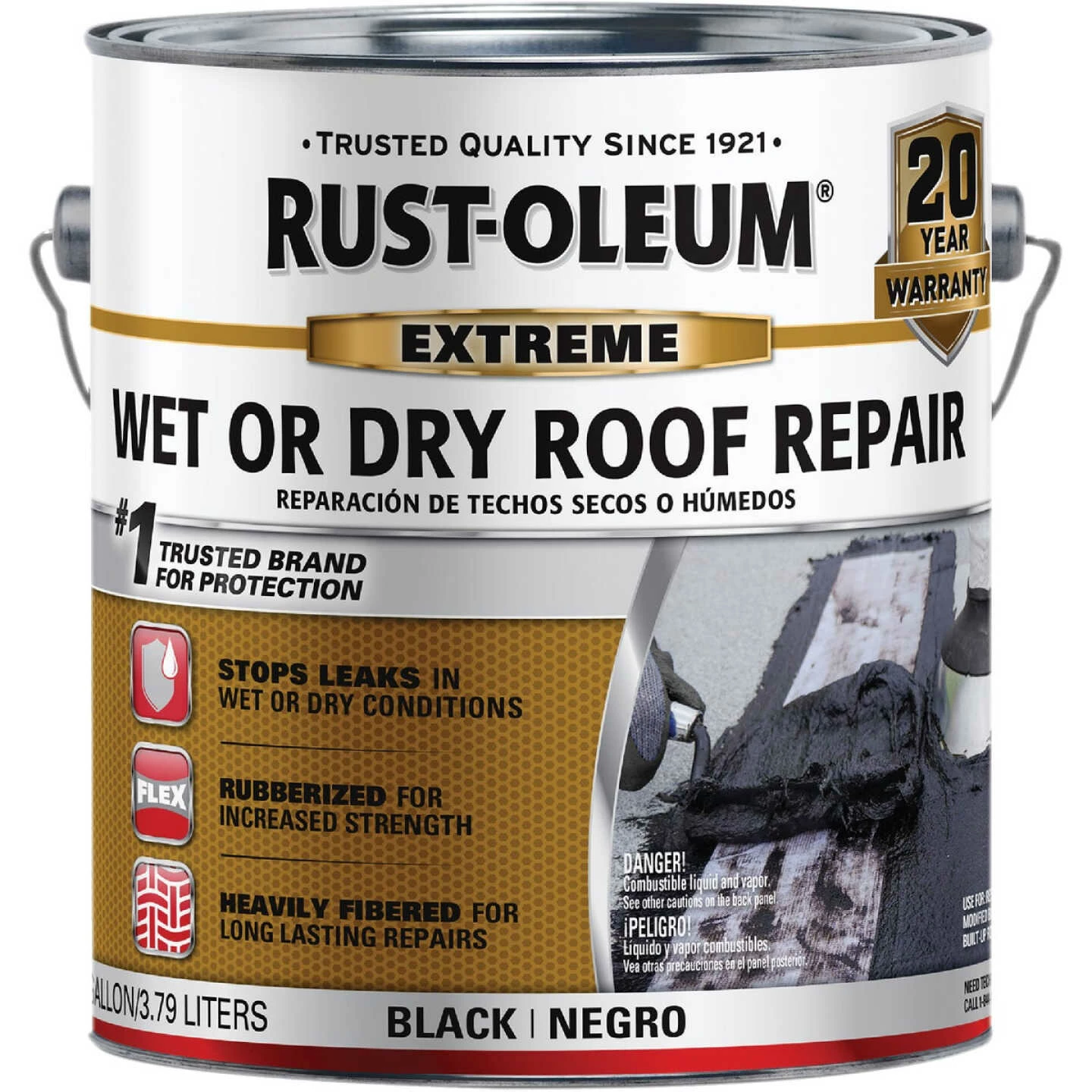 Promo 🥰 Rust-Oleum 1 Gal. Black Extreme Wet Or Dry Roof Repair 😉 3 Promo 🥰 Rust-Oleum 1 Gal. Black Extreme Wet Or Dry Roof Repair 😉