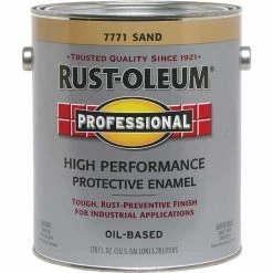 Top 10 🌟 Rust-Oleum Professional Oil Based Gloss Protective Rust Control Enamel, Sand, 1 Gal. 🤩