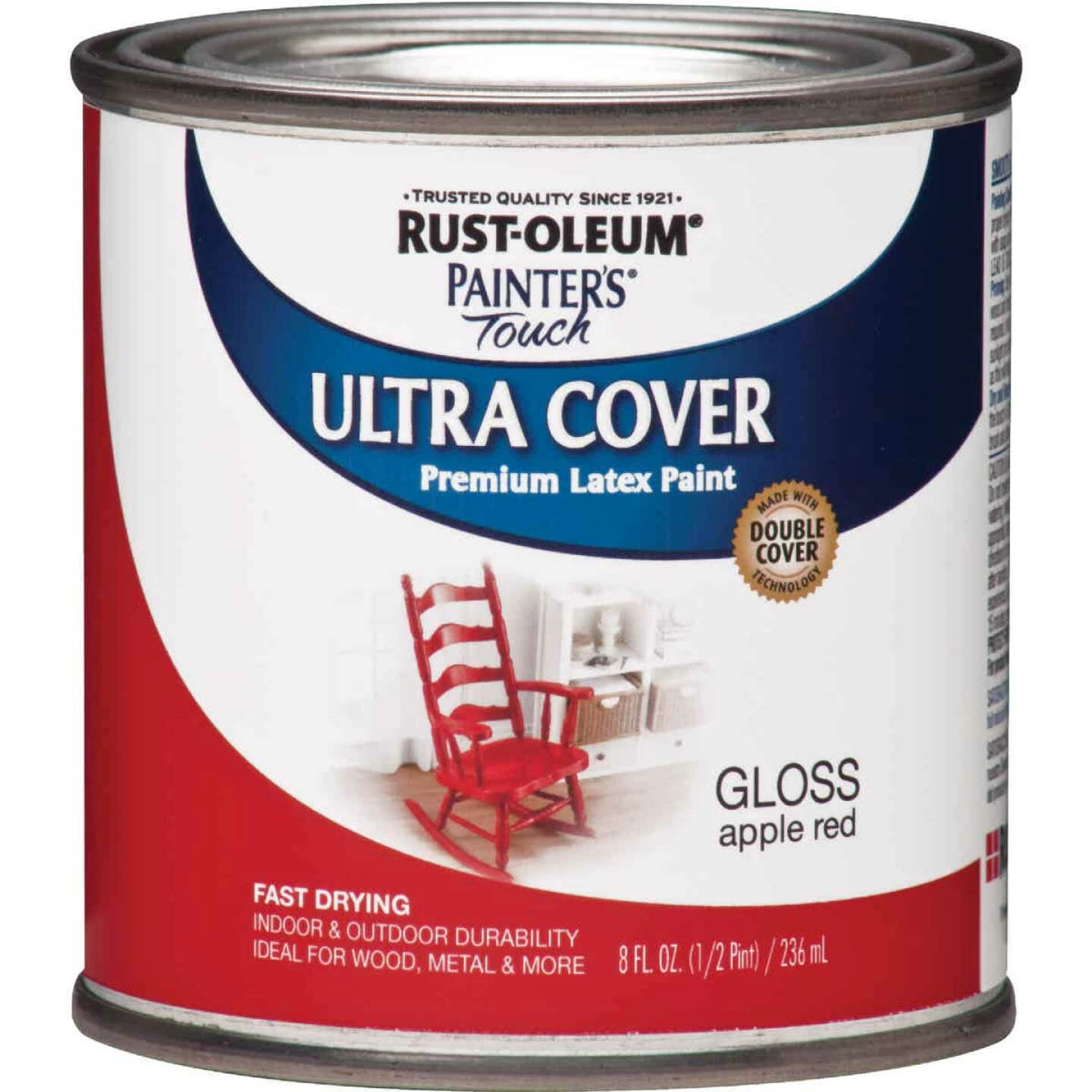 Discount 👏 Rust-Oleum Painter's Touch 2X Ultra Cover Premium Latex Paint, Apple Red, 1/2 Pt. ⭐ 3 Discount 👏 Rust-Oleum Painter's Touch 2X Ultra Cover Premium Latex Paint, Apple Red, 1/2 Pt. ⭐