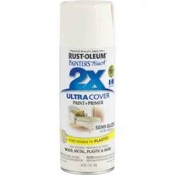 Deals 😍 Rust-Oleum Painter's Touch 2X Ultra Cover 12 Oz. Semi-Gloss Paint + Primer Spray Paint, Ivory Bisque 🔥 6 Deals 😍 Rust-Oleum Painter's Touch 2X Ultra Cover 12 Oz. Semi-Gloss Paint + Primer Spray Paint, Ivory Bisque 🔥 -Rust-Oleum Shop ItemImage 787611 q5x3yh d7p3uw 6l1du3