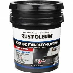 Flash Sale 😀 Rust-Oleum 310 5 Gal. Roof And Foundation 🧥 Coating 🎁