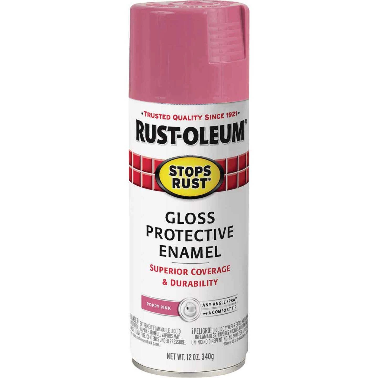 Best Pirce 😉 Rust-Oleum Stops Rust 12 Oz. Gloss Poppy Pink Spray Paint Protective Enamel ✨ 3 Best Pirce 😉 Rust-Oleum Stops Rust 12 Oz. Gloss Poppy Pink Spray Paint Protective Enamel ✨