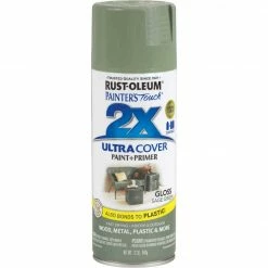 Cheapest 🎉 Rust-Oleum Painter's Touch 2X Ultra Cover 12 Oz. Gloss Paint + Primer Spray Paint, Sage Green 😀 6 Cheapest 🎉 Rust-Oleum Painter's Touch 2X Ultra Cover 12 Oz. Gloss Paint + Primer Spray Paint, Sage Green 😀 -Rust-Oleum Shop ItemImage 788199 qbesfm fx3dxs cd49gw