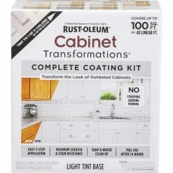 Best deal 🔥 Rust-Oleum Transformations Light Tint Base Satin Cabinet 🧥 Coating Kit 🧨