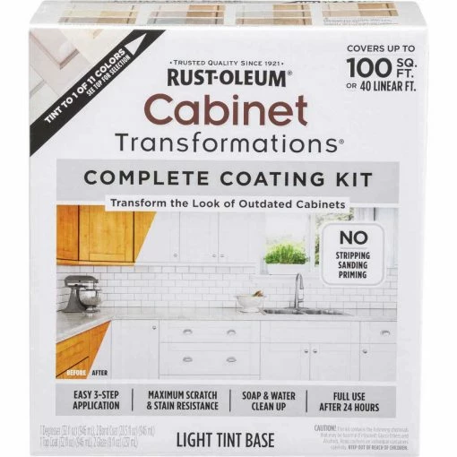 Best deal 🔥 Rust-Oleum Transformations Light Tint Base Satin Cabinet 🧥 Coating Kit 🧨 -Rust-Oleum Shop ItemImage 789028 q5x479 6q11r4 7q0bqf