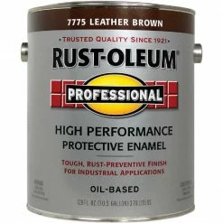 Budget 🤩 Rust-Oleum VOC For SCAQMD Professional Enamel, Leather Brown, 1 Gal. 🔥