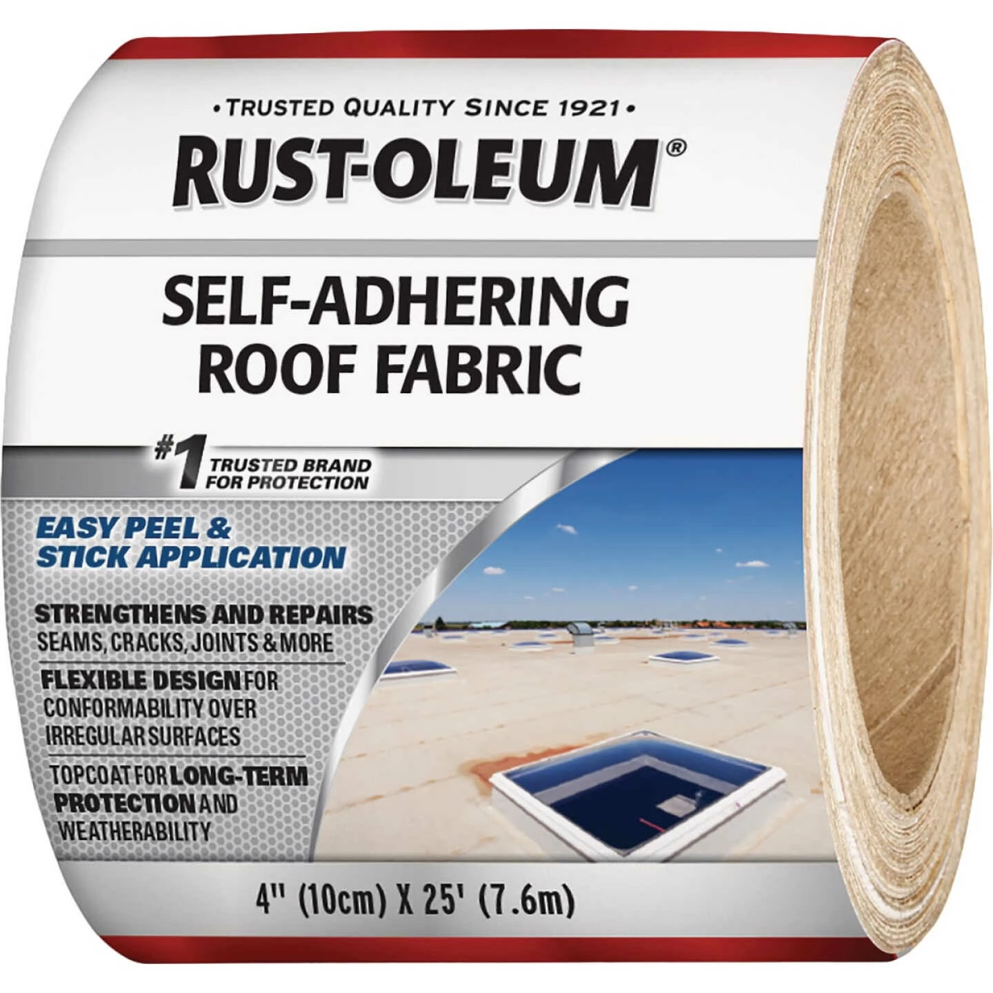 Outlet 🤩 Rust-Oleum 4 In. X 25 Ft. Self-Adhering Roof Fabric 🎉 3 Outlet 🤩 Rust-Oleum 4 In. X 25 Ft. Self-Adhering Roof Fabric 🎉