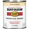 Cheapest ✔️ Rust-Oleum Stops Rust Oil Based Gloss Protective Rust Control Enamel, Almond, 1 Qt. ❤️