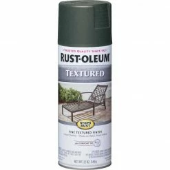Coupon ✨ Rust-Oleum Stops Rust 12 Oz. Textured Finish Spray Paint, Forest Green 🧨