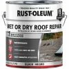 Outlet 😍 Rust-Oleum 1 Gal. Black Wet Or Dry Roof Repair 🤩