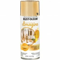 Best deal 👍 Rust-Oleum 11 Oz. Gold Imagine Metallic Spray Paint 🎁