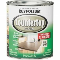 Promo 🛒 Rust-Oleum Tint Base Satin 25 Lf X 2 Ft Wide Counter Top 🧥 Coating 🤩