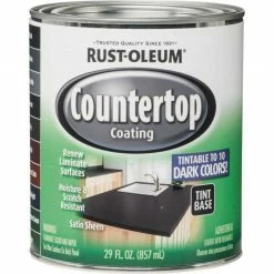 Outlet 😉 Rust-Oleum Tint Base Satin 25 Lf X 2 Ft Wide Counter Top 🧥 Coating ❤️
