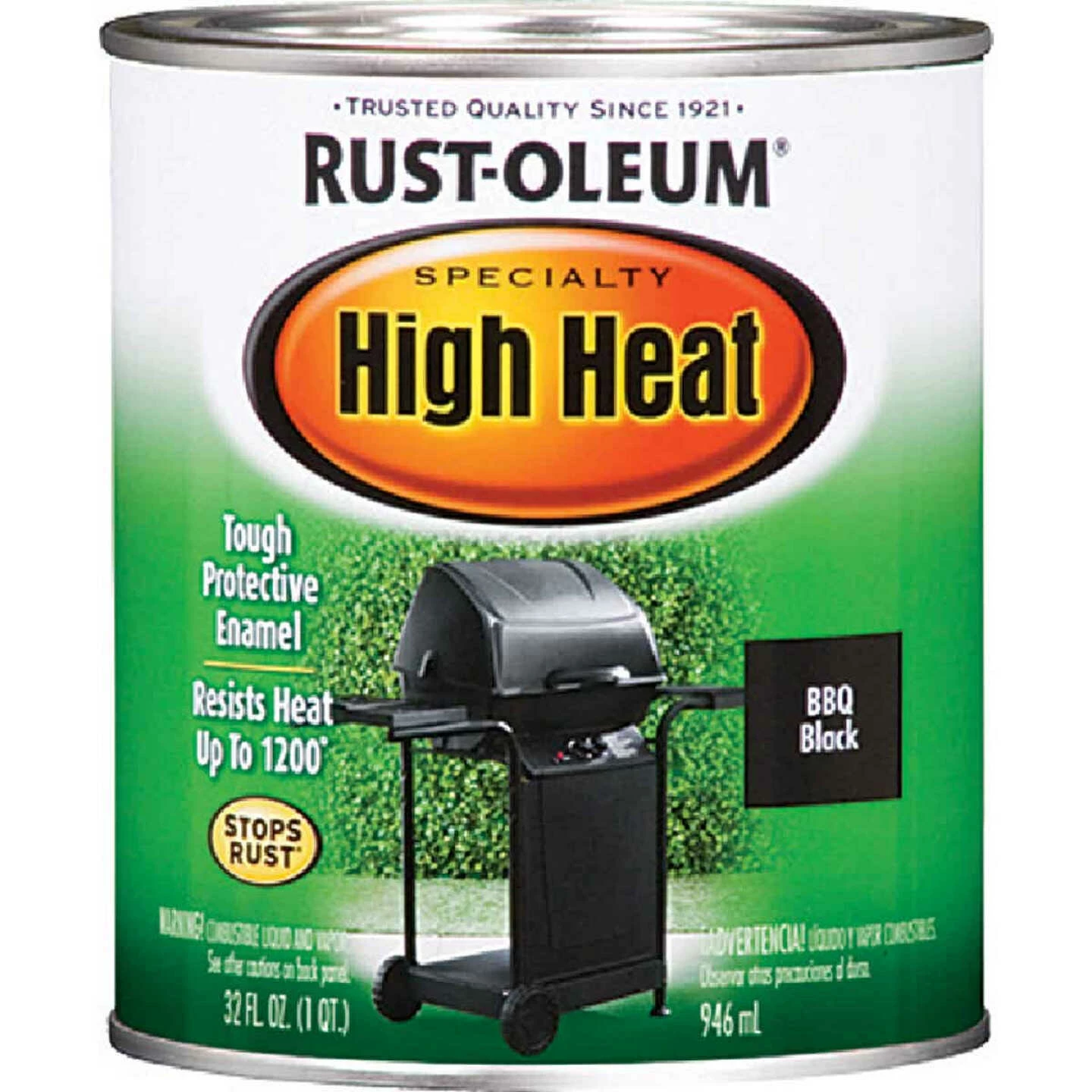 Hot Sale π Rust-Oleum Satin High Heat Enamel, BBQ Black, 1 Qt. 𧨠3 Hot Sale π Rust-Oleum Satin High Heat Enamel, BBQ Black, 1 Qt. π§¨