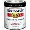 Outlet 🎁 Rust-Oleum Stops Rust Oil Based Semi-Gloss Protective Rust Control Enamel, Black, 1 Qt. 🔥 -Rust-Oleum Shop ItemImage 795913 q5x5h7 gdmals cnmz4x