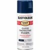 Outlet 🤩 Rust-Oleum Stops Rust Navy Blue Gloss 12 Oz. Anti-Rust Spray Paint 😉