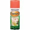 Coupon ⭐ Rust-Oleum Fluorescent 11 Oz. Gloss Spray Paint, Fluorescent Red-Orange ✨