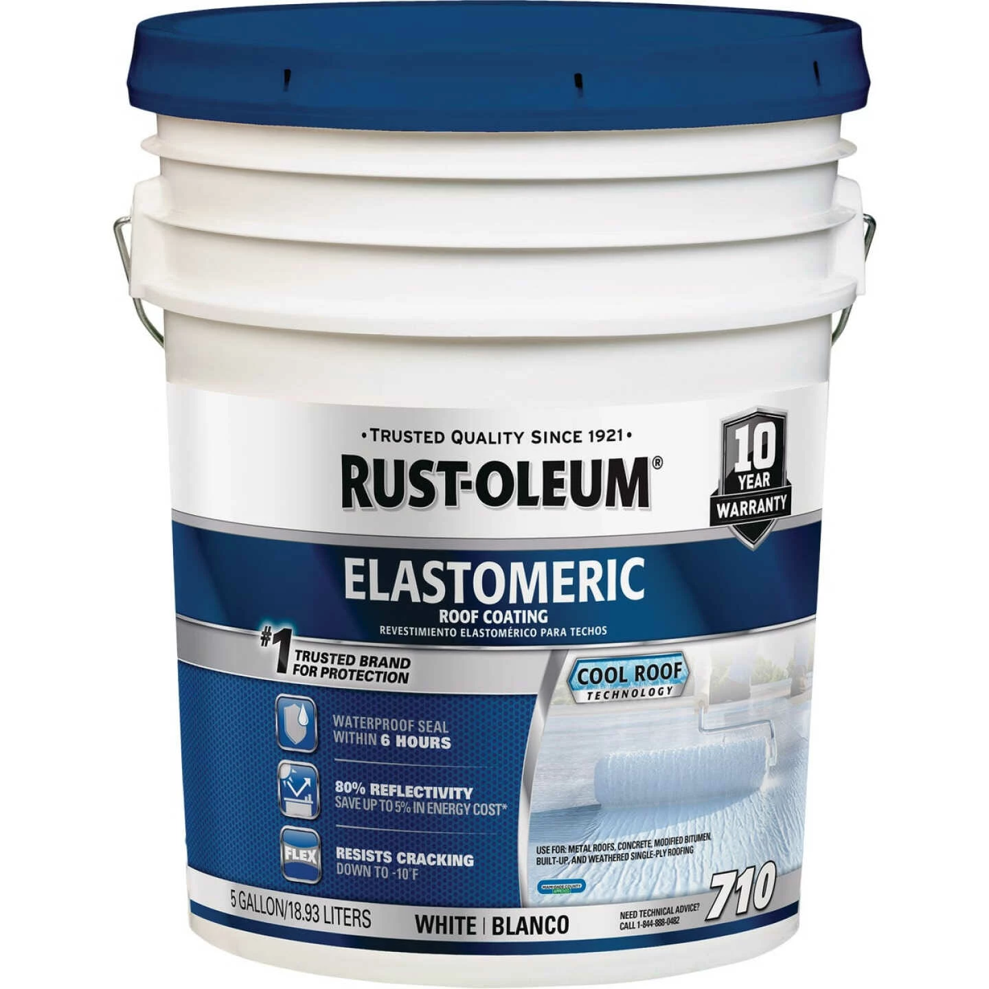 Best Sale 🎁 Rust-Oleum 710 5 Gal. 10-Year White Elastomeric Roof 🧥 Coating 🛒 3 Best Sale 🎁 Rust-Oleum 710 5 Gal. 10-Year White Elastomeric Roof 🧥 Coating 🛒