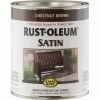 Deals 🌟 Rust-Oleum Stops Rust Oil Based Satin Protective Rust Control Enamel, Chestnut Brown, 1 Qt. 💯 -Rust-Oleum Shop ItemImage 799768 q5x5xz d81dzk 9tud41